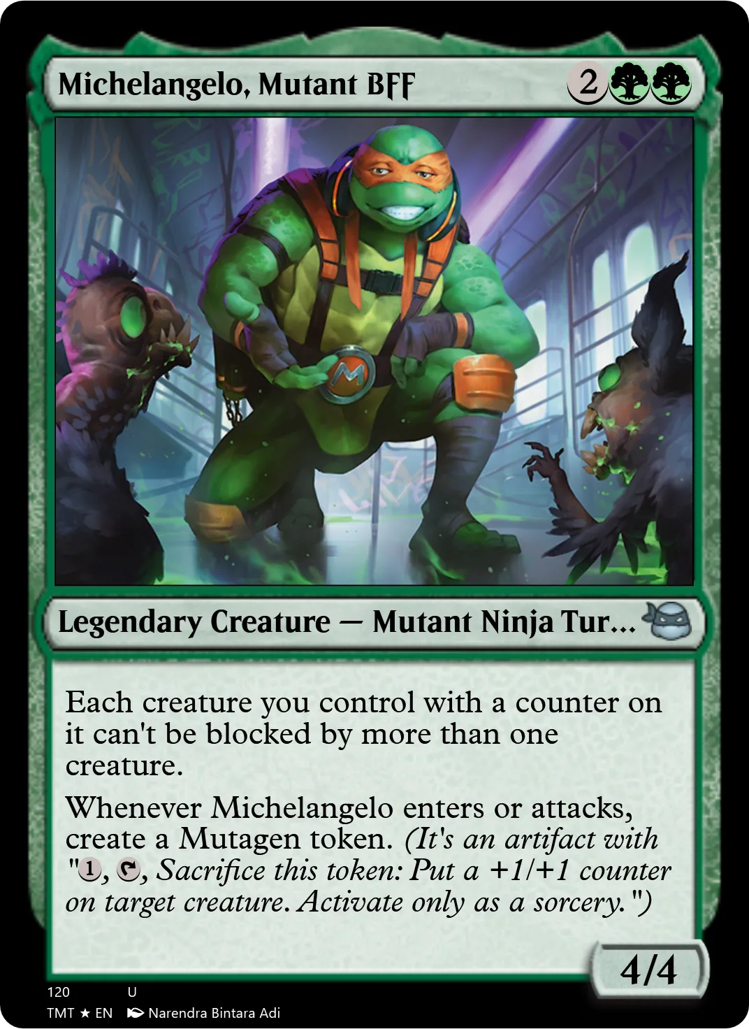 Michelangelo, Mutant BFF