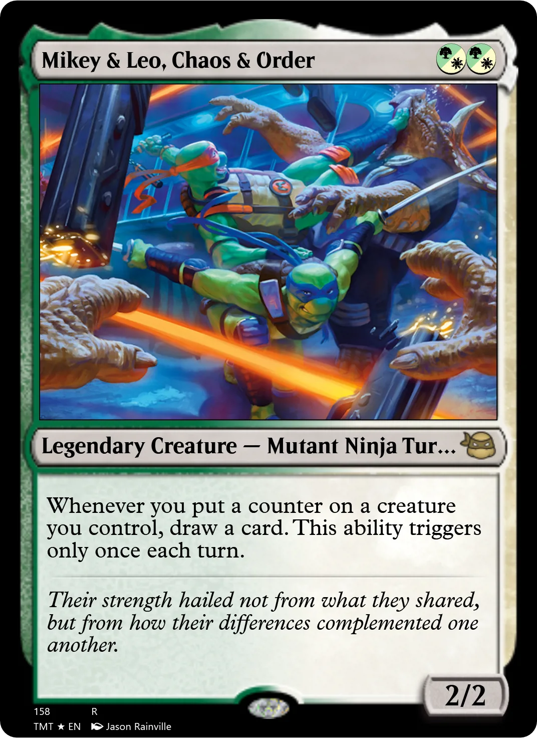 Mikey & Leo, Chaos & Order