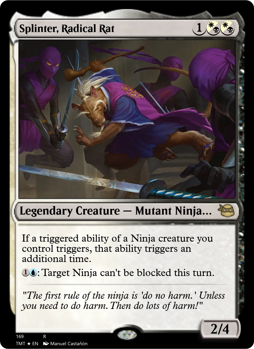 Splinter, Radical Rat