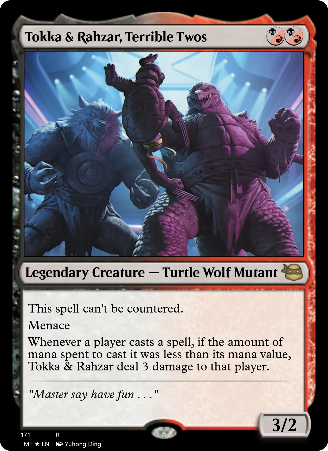 Tokka & Rahzar, Terrible Twos