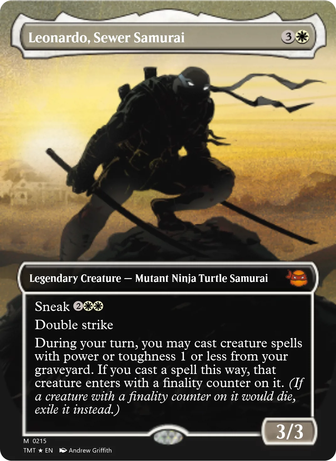 Leonardo, Sewer Samurai