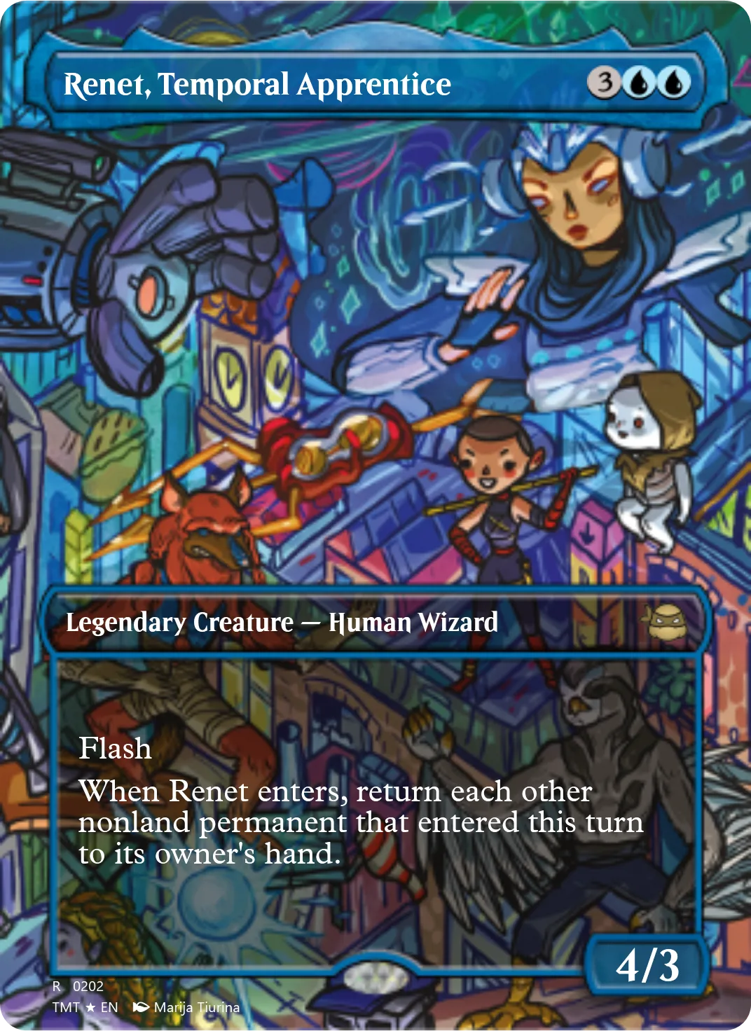 Renet, Temporal Apprentice