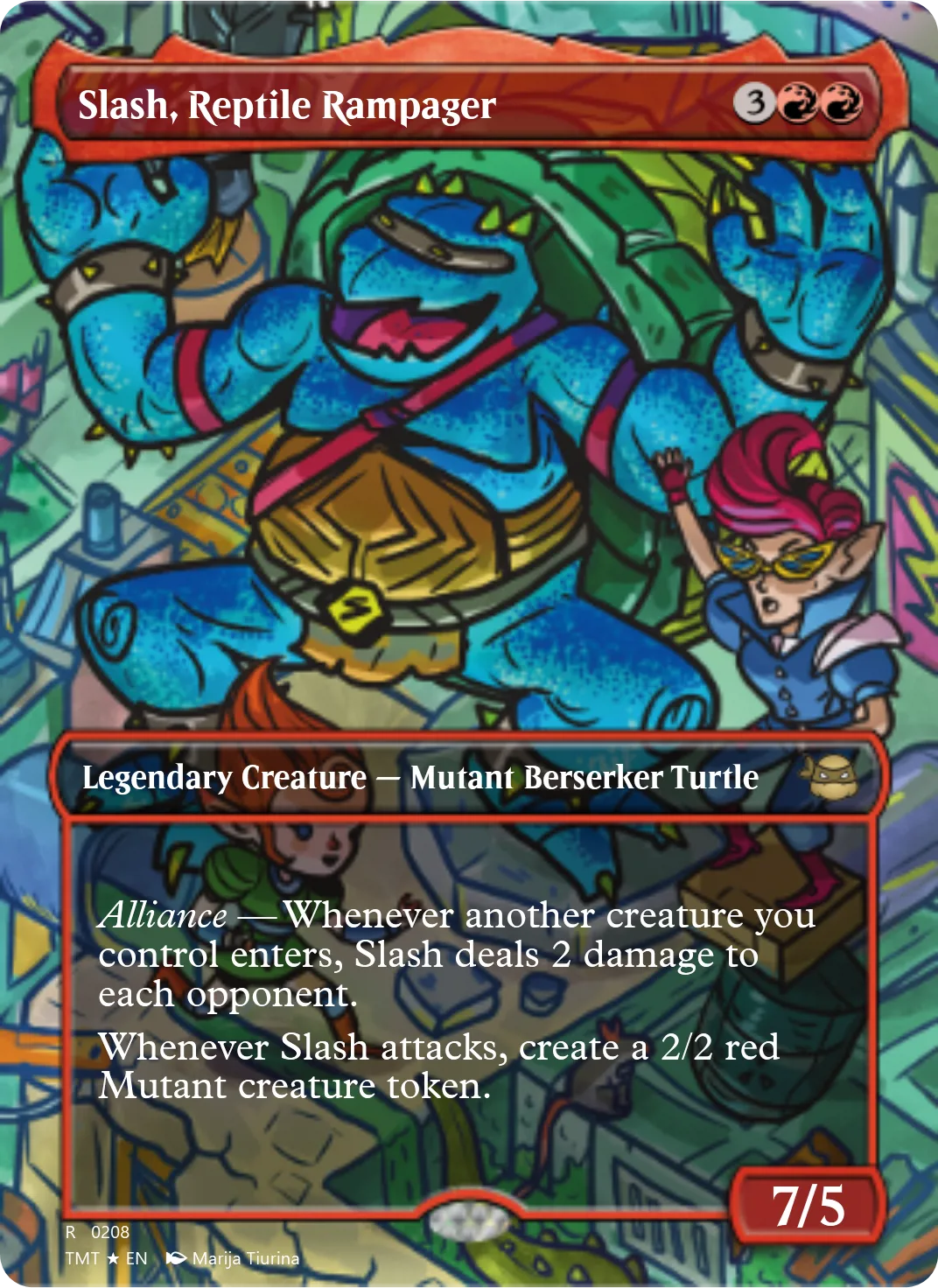 Slash, Reptile Rampager