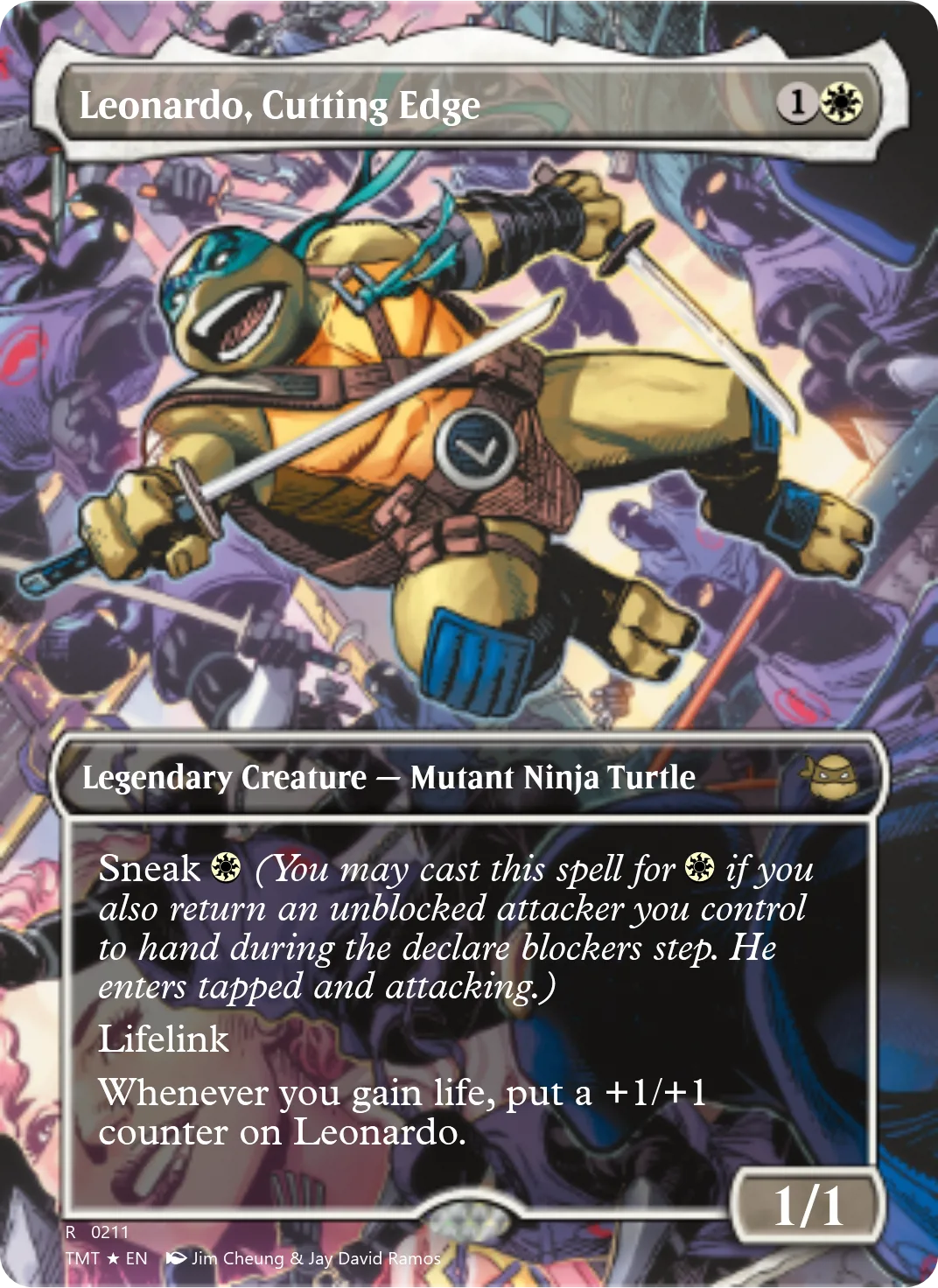 Leonardo, Cutting Edge