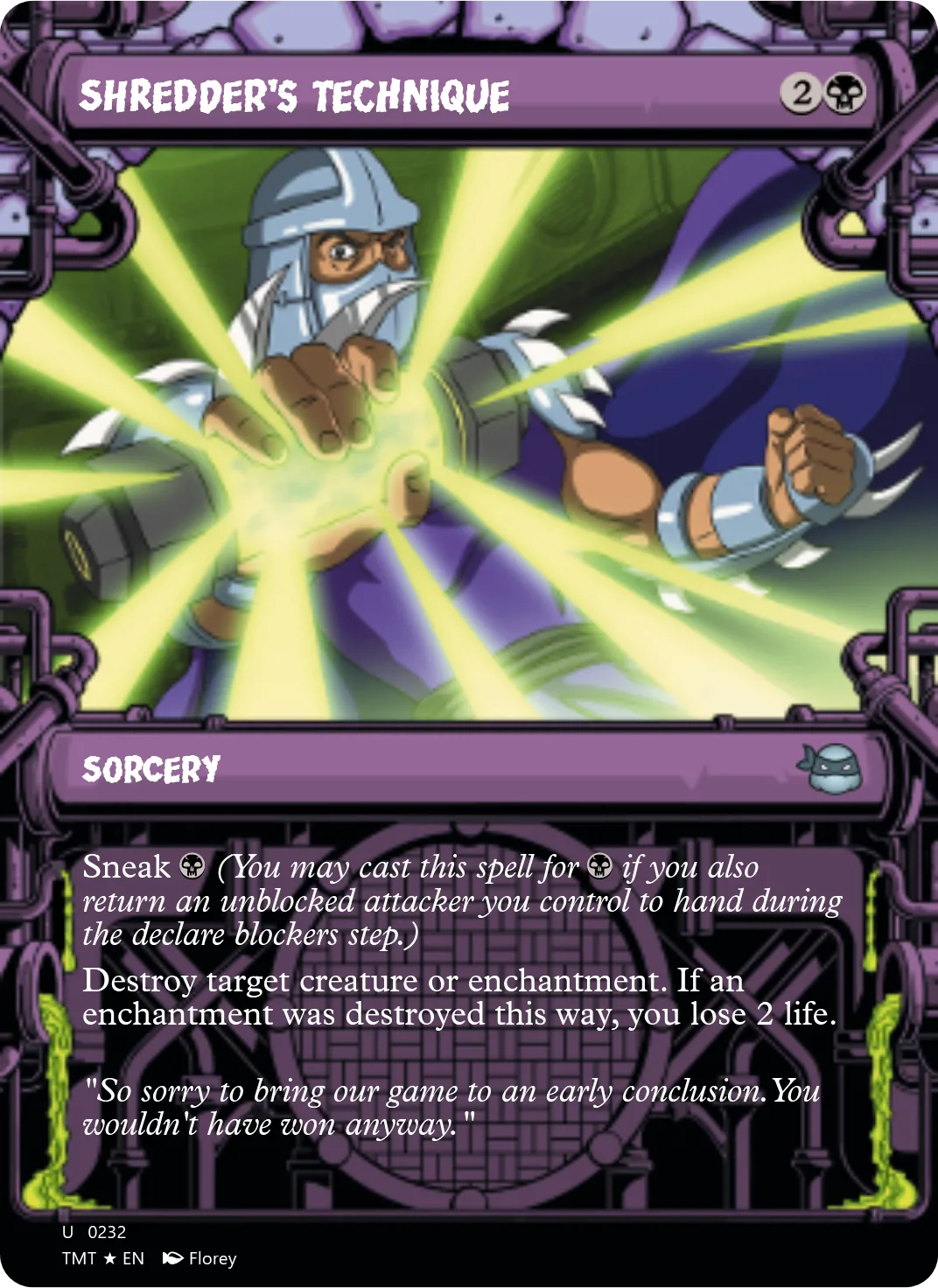 Shredder's Technique