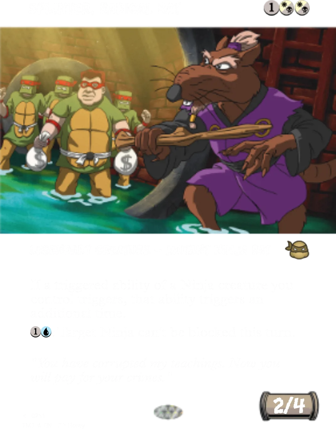 Splinter, Radical Rat