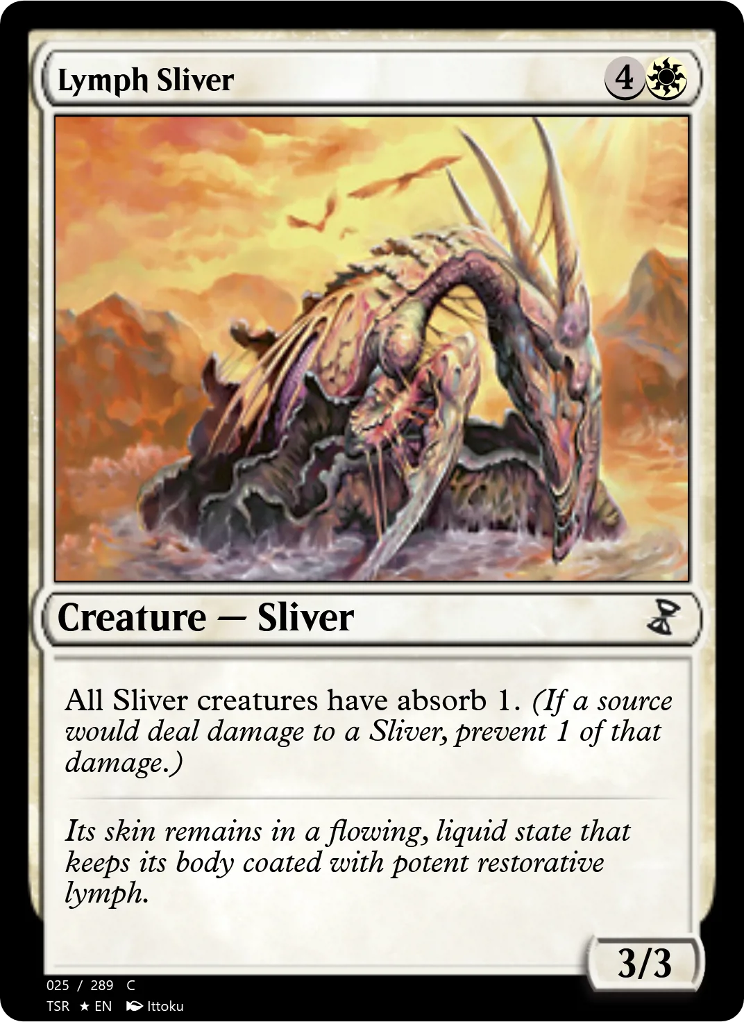 Lymph Sliver