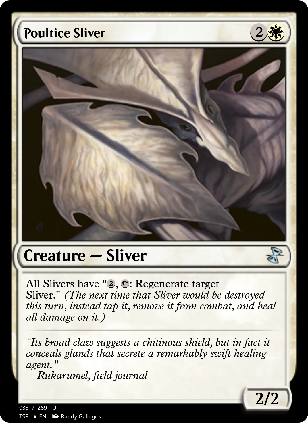 Poultice Sliver
