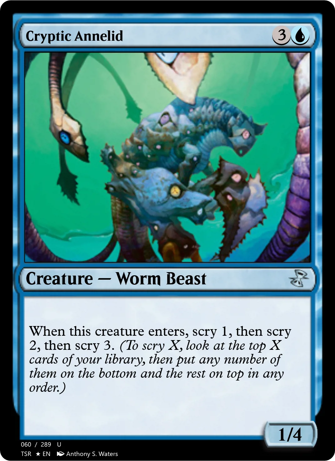 Cryptic Annelid