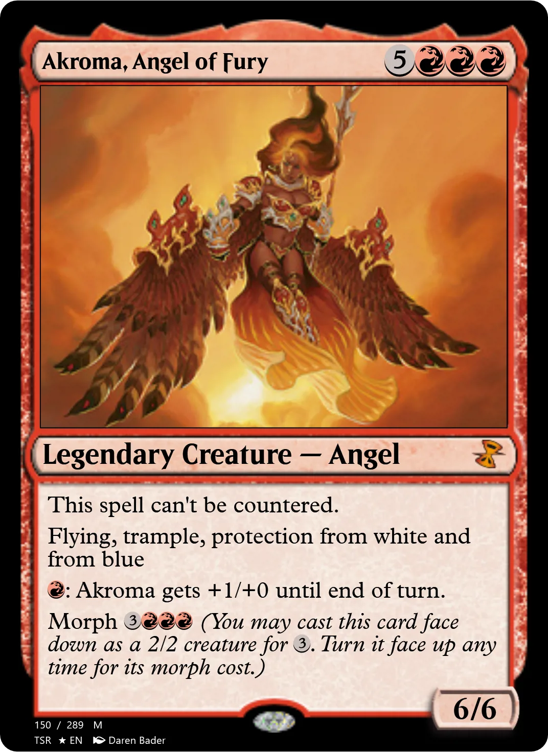 Akroma, Angel of Fury
