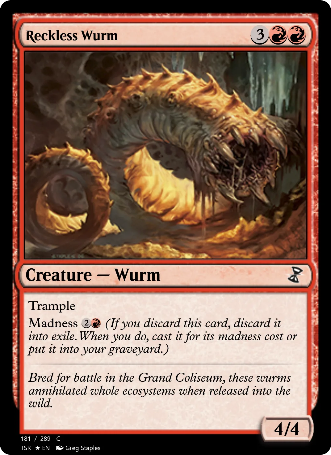 Reckless Wurm