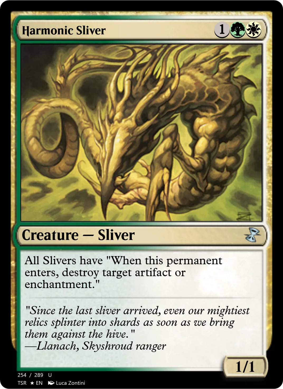 Harmonic Sliver