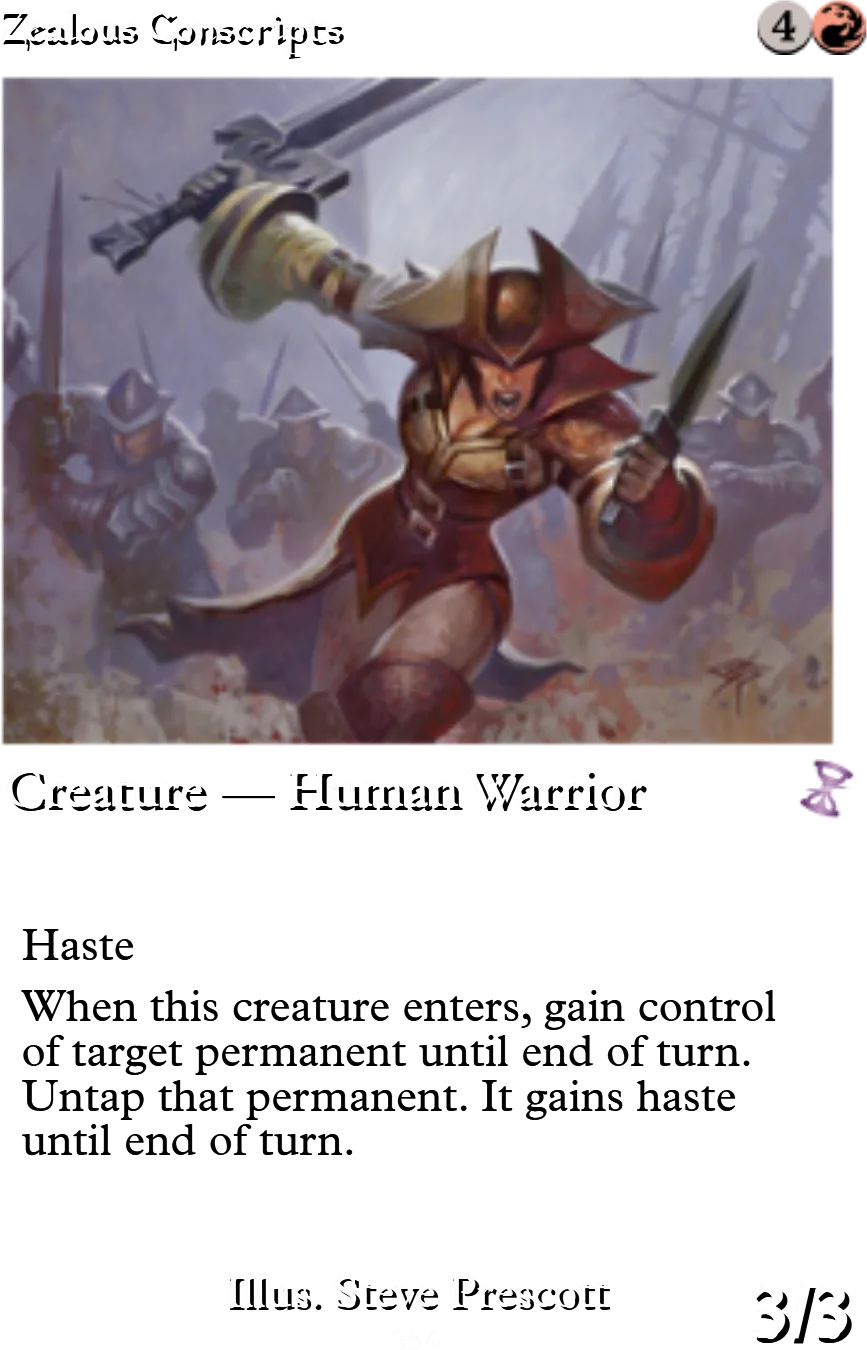 Zealous Conscripts