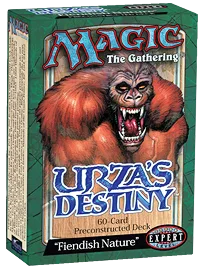Urza's Destiny Theme Deck: Fiendish Nature