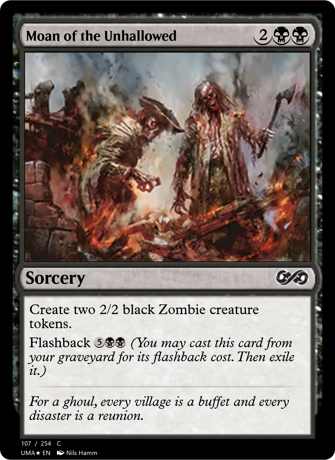 Moan of the Unhallowed