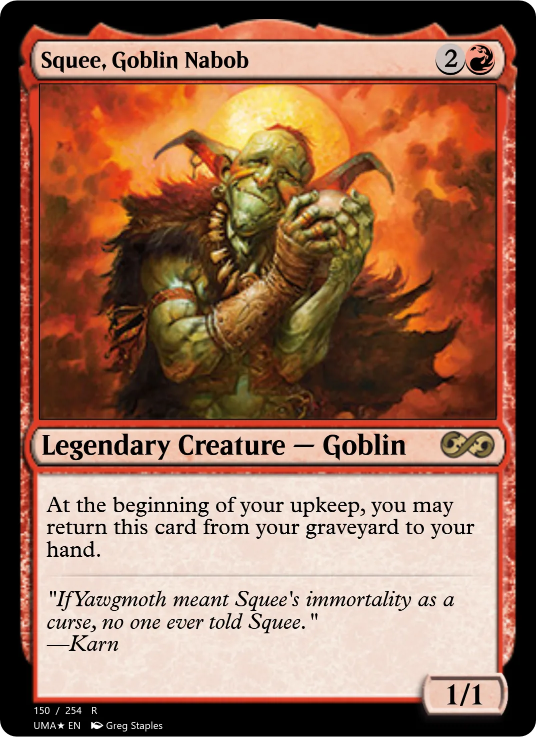 Squee, Goblin Nabob