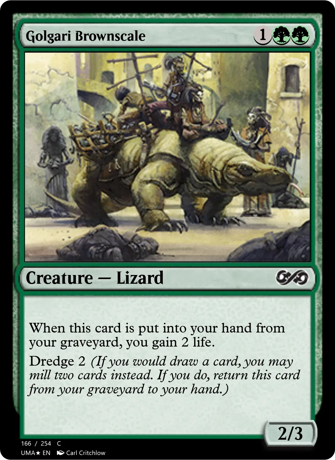 Golgari Brownscale