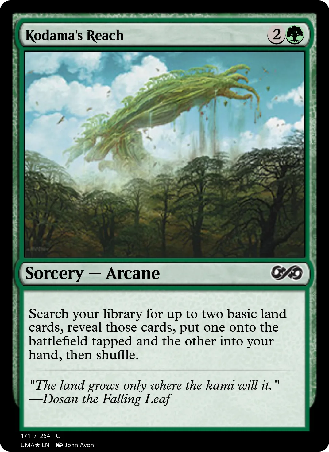 Kodama's Reach