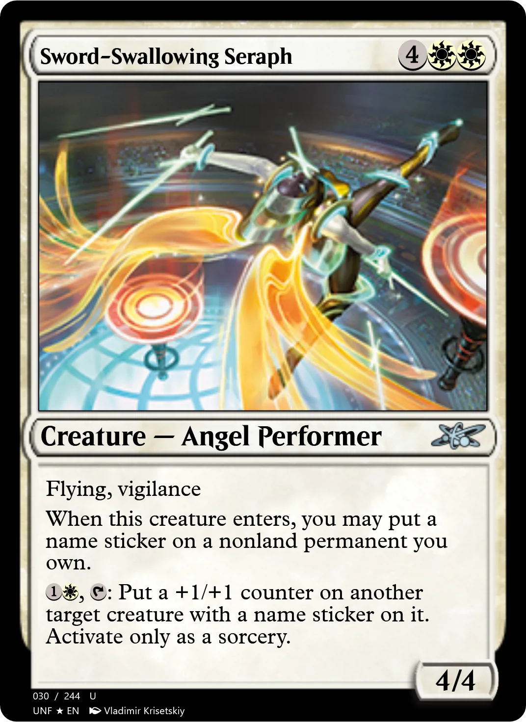 Sword-Swallowing Seraph