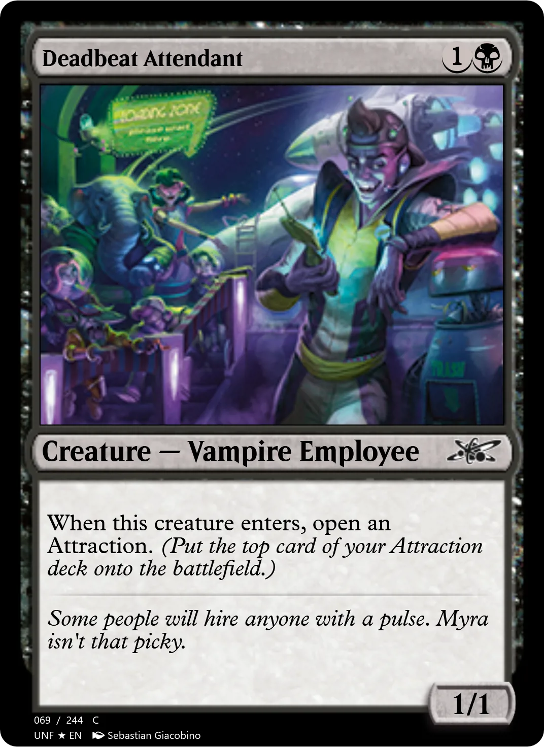 Deadbeat Attendant