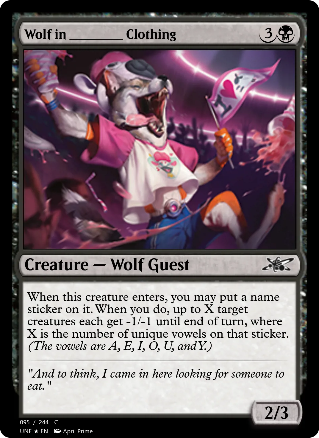 Wolf in ________ Clothing