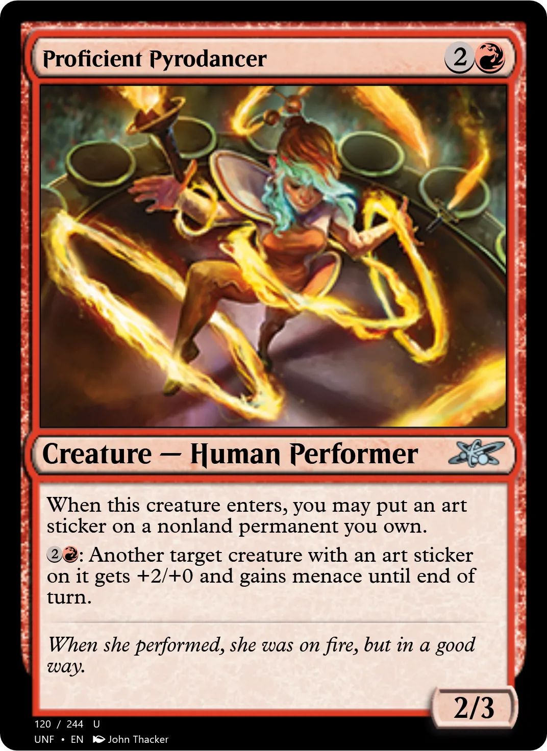 Proficient Pyrodancer