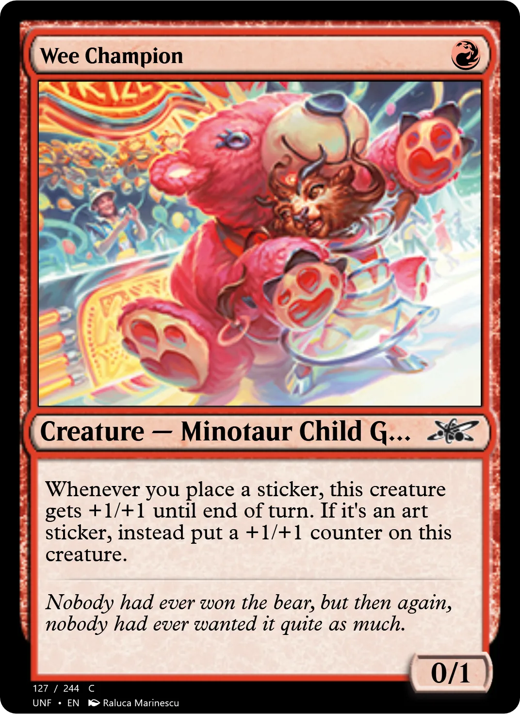 Wee Champion
