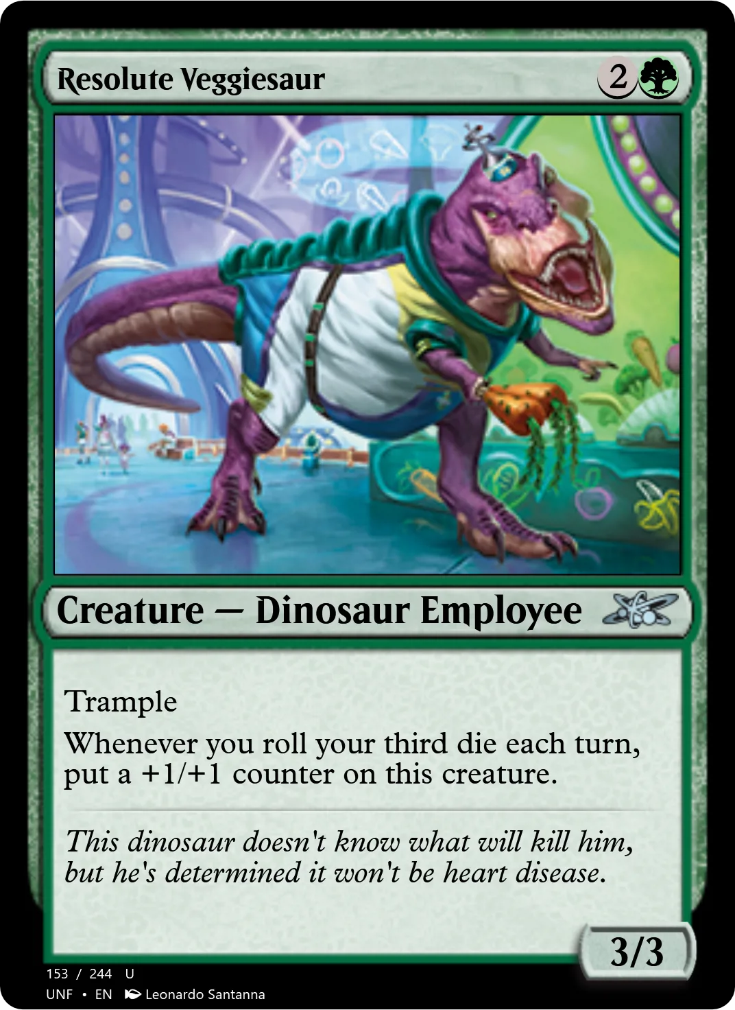 Resolute Veggiesaur