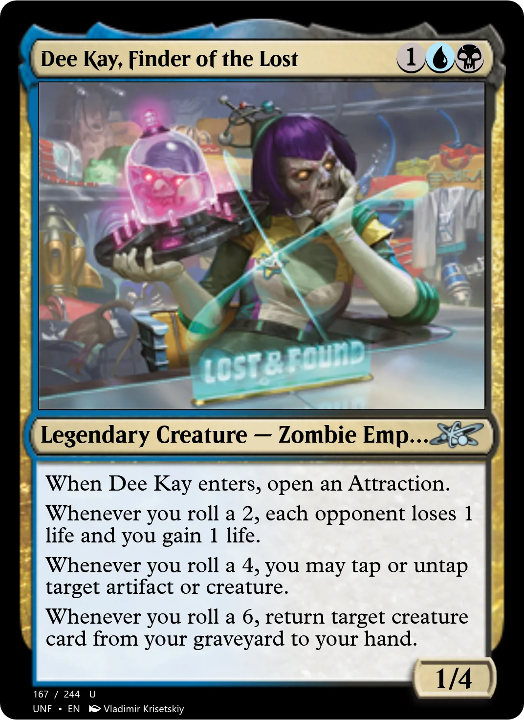 Dee Kay, Finder of the Lost