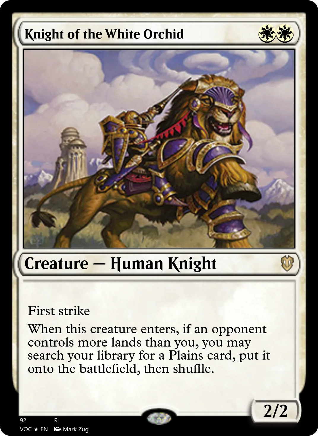 Knight of the White Orchid