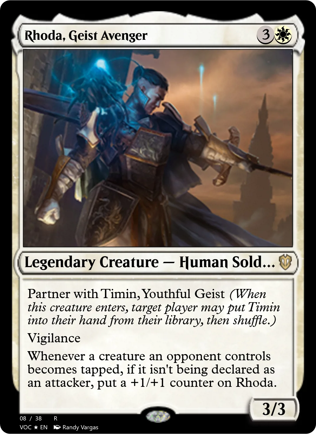 Rhoda, Geist Avenger