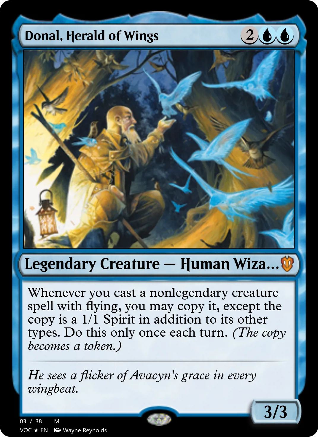 Donal, Herald of Wings
