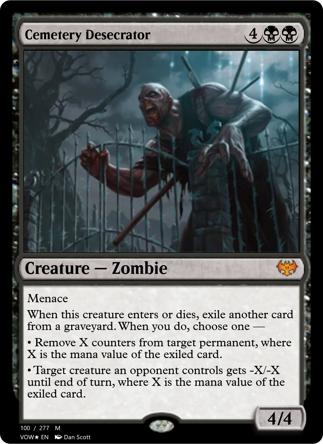Cemetery Desecrator