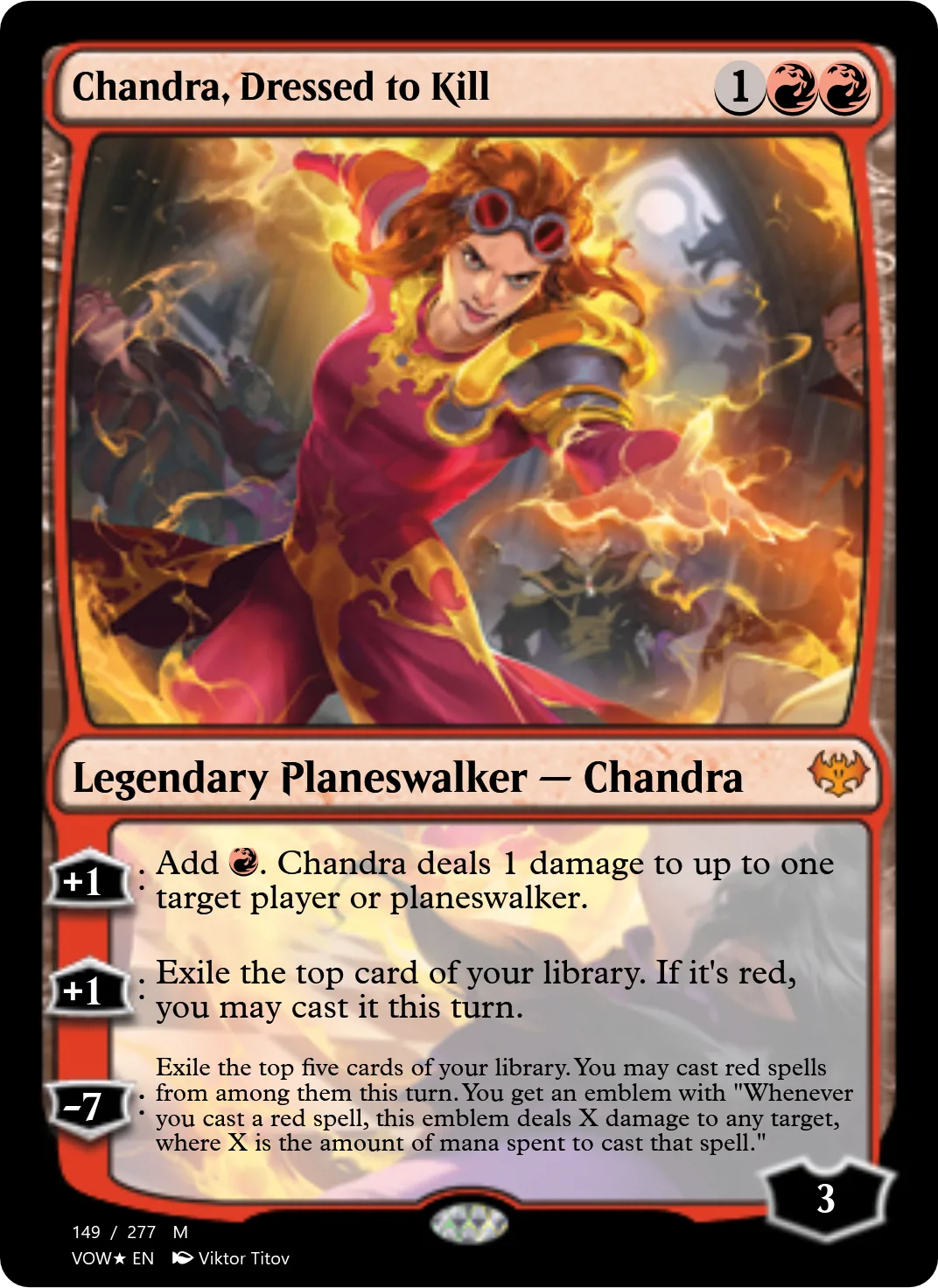 Chandra, Dressed to Kill