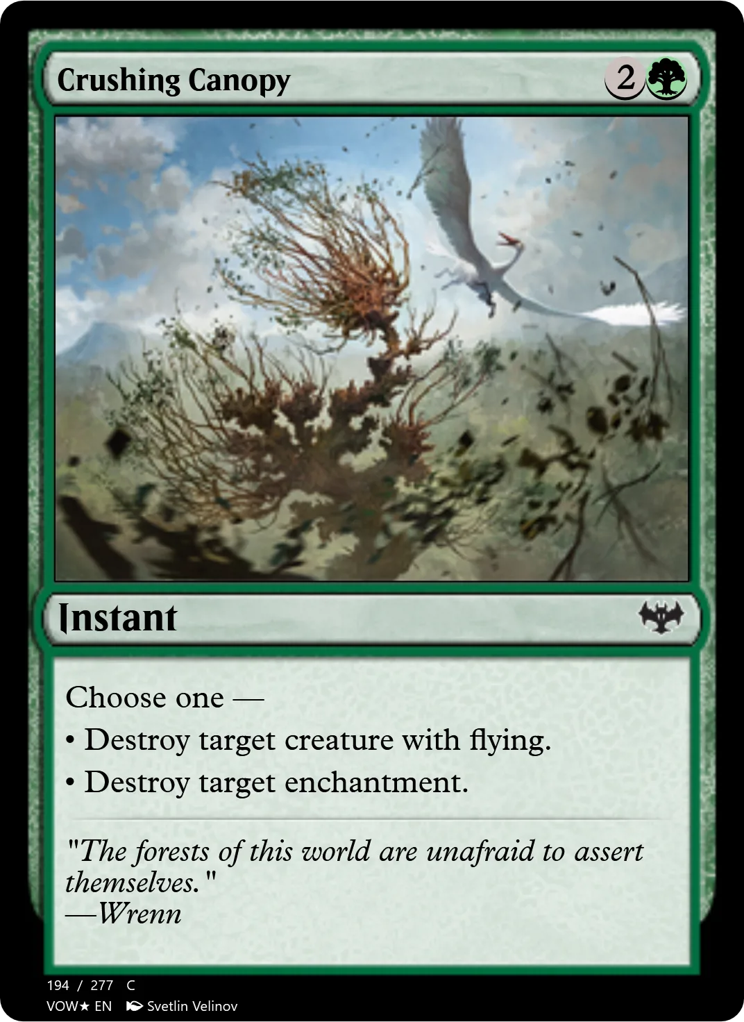 Crushing Canopy