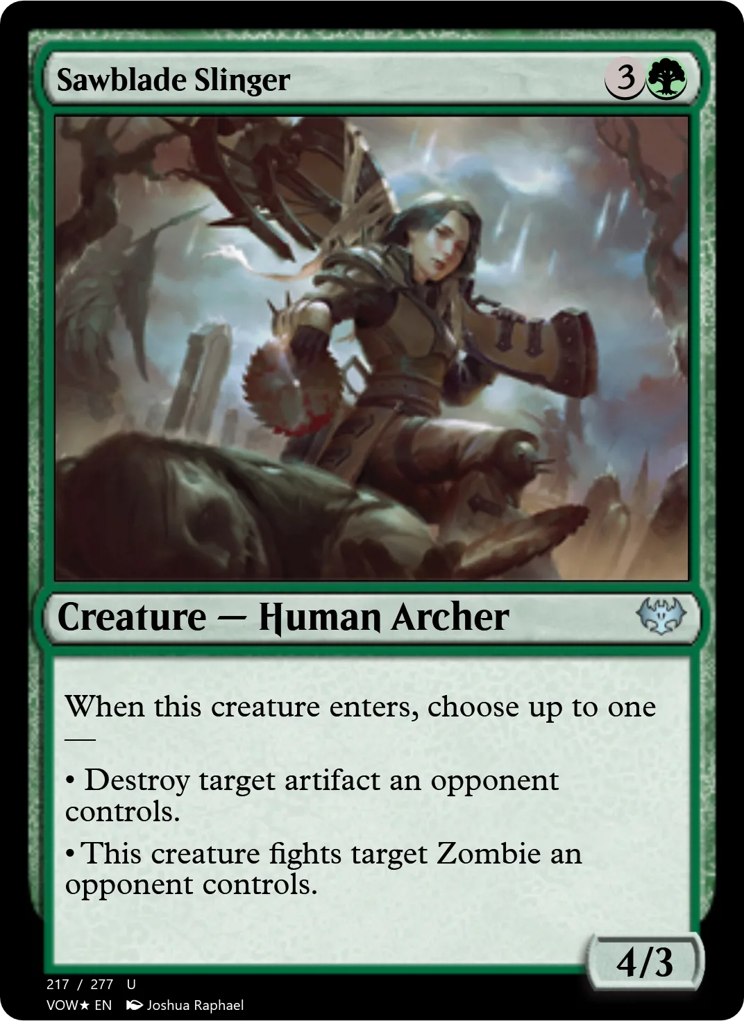 Sawblade Slinger