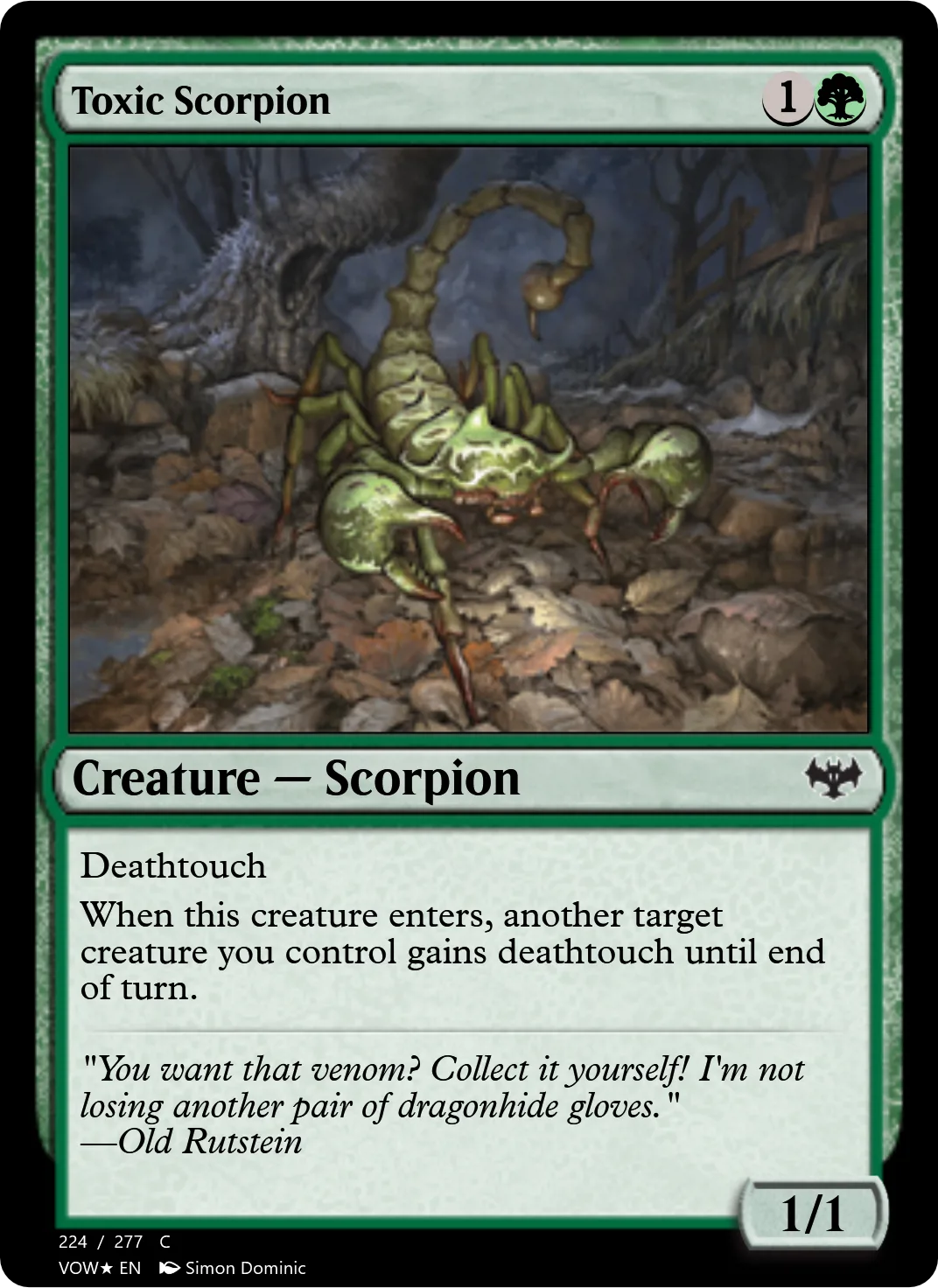 Toxic Scorpion