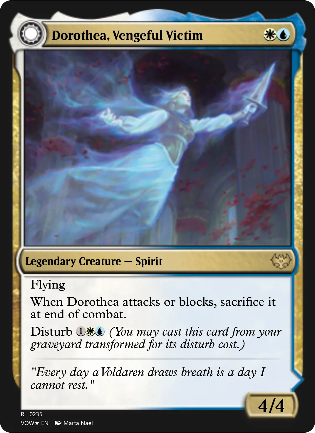 Dorothea, Vengeful Victim