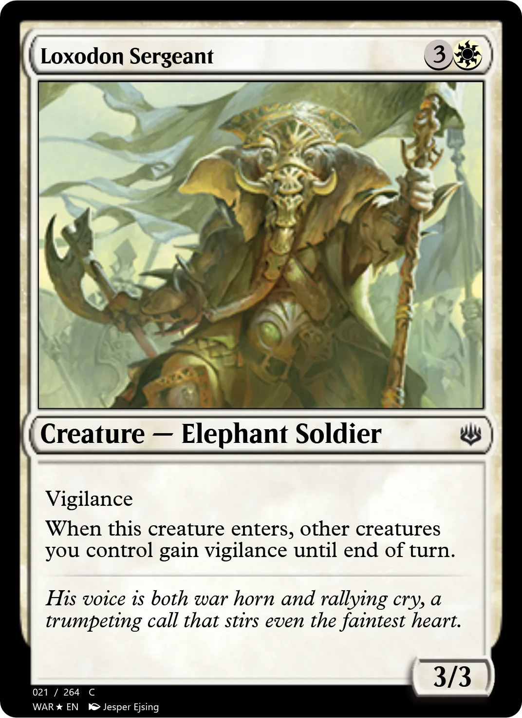 Loxodon Sergeant