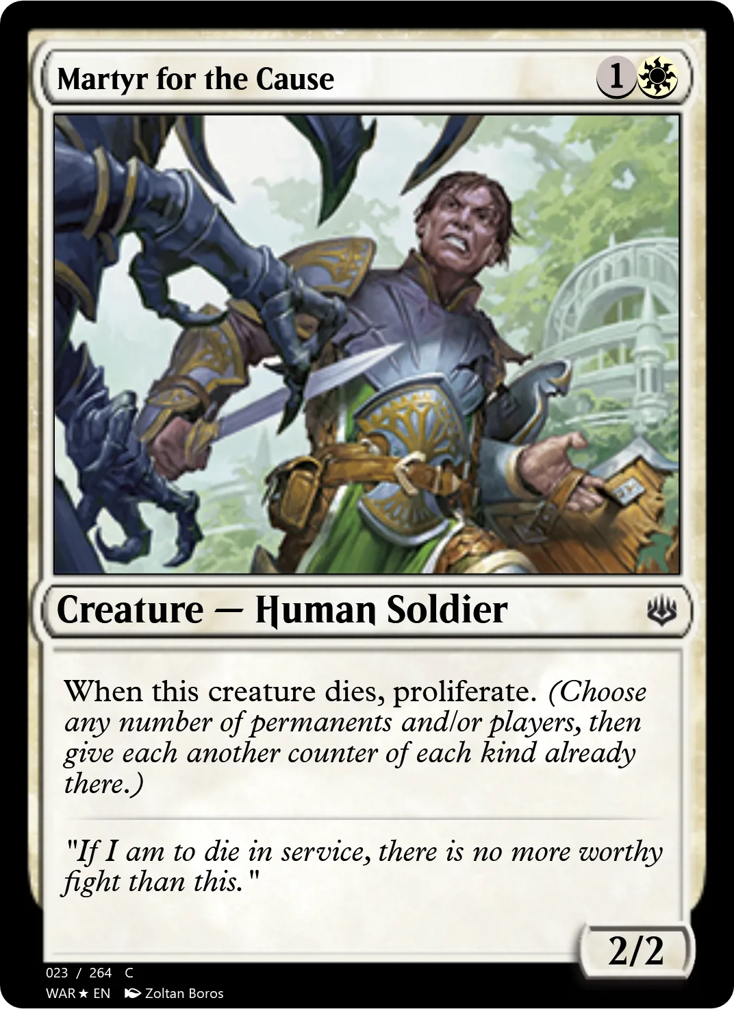 Martyr for the Cause