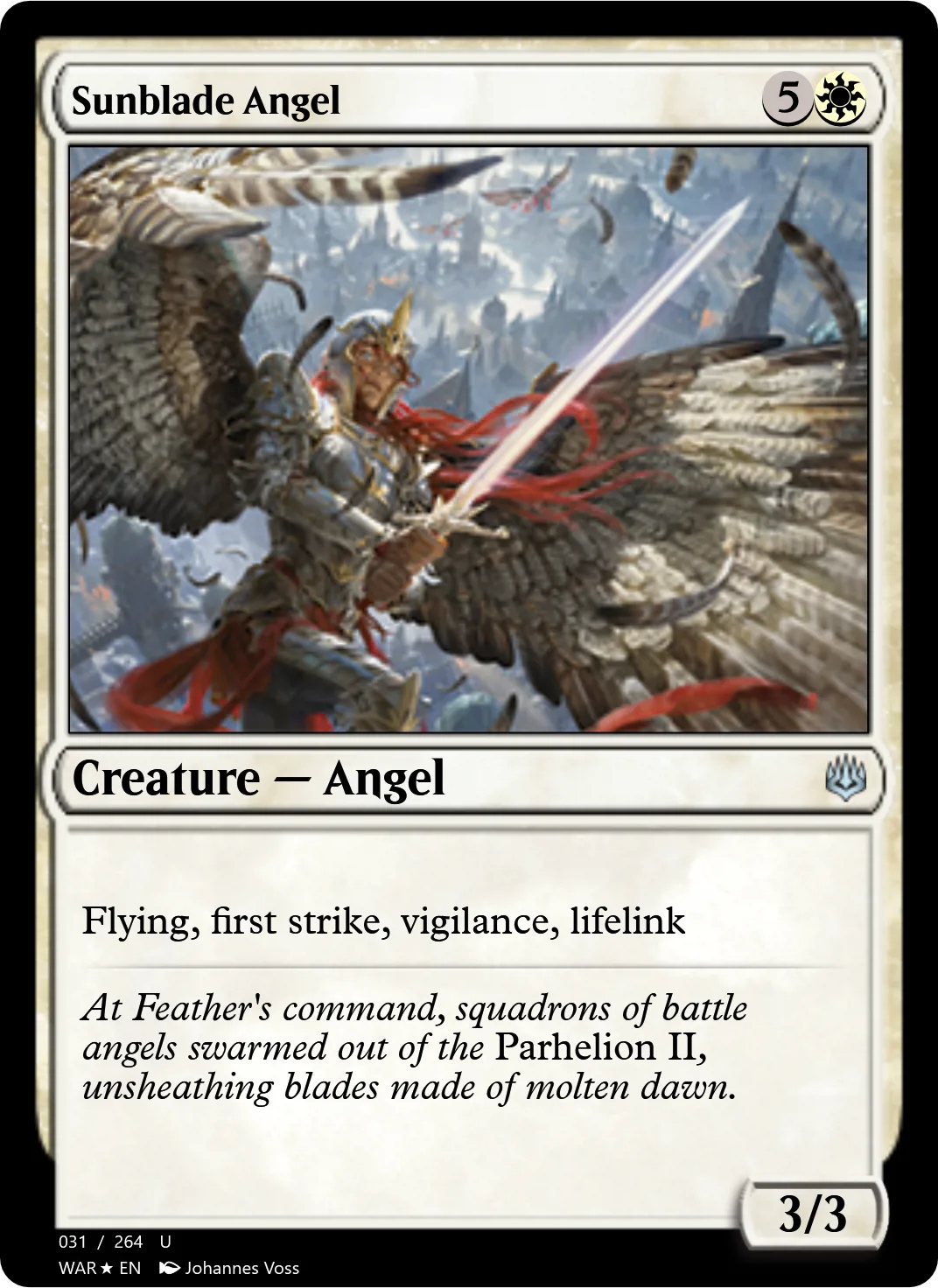 Sunblade Angel