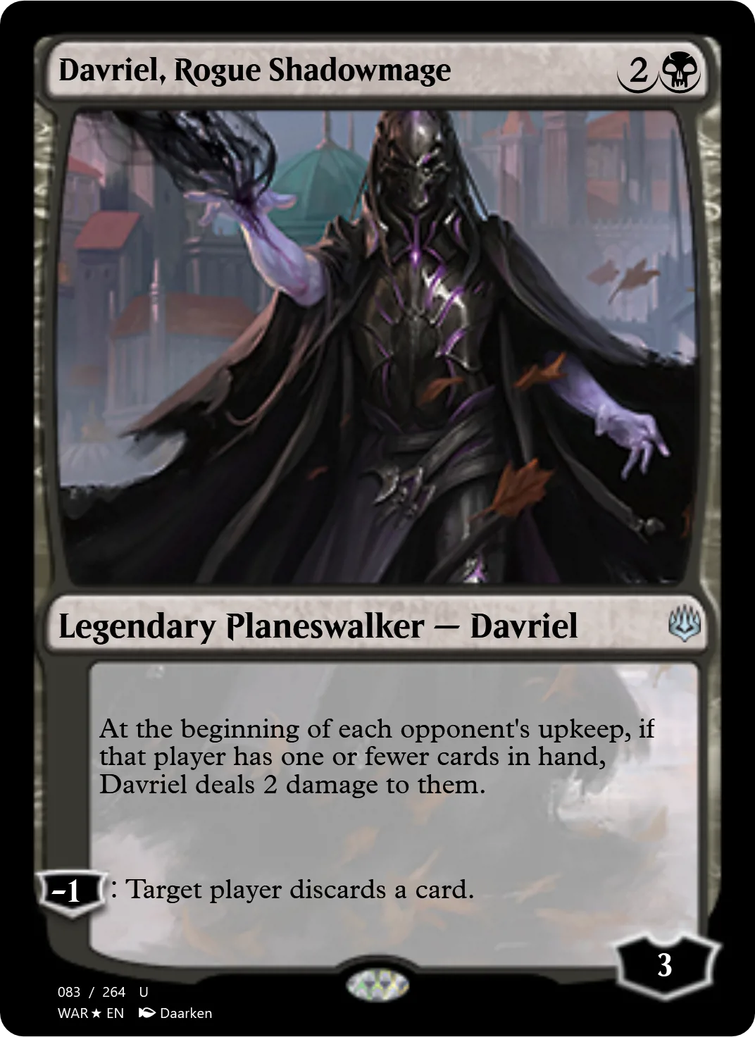 Davriel, Rogue Shadowmage