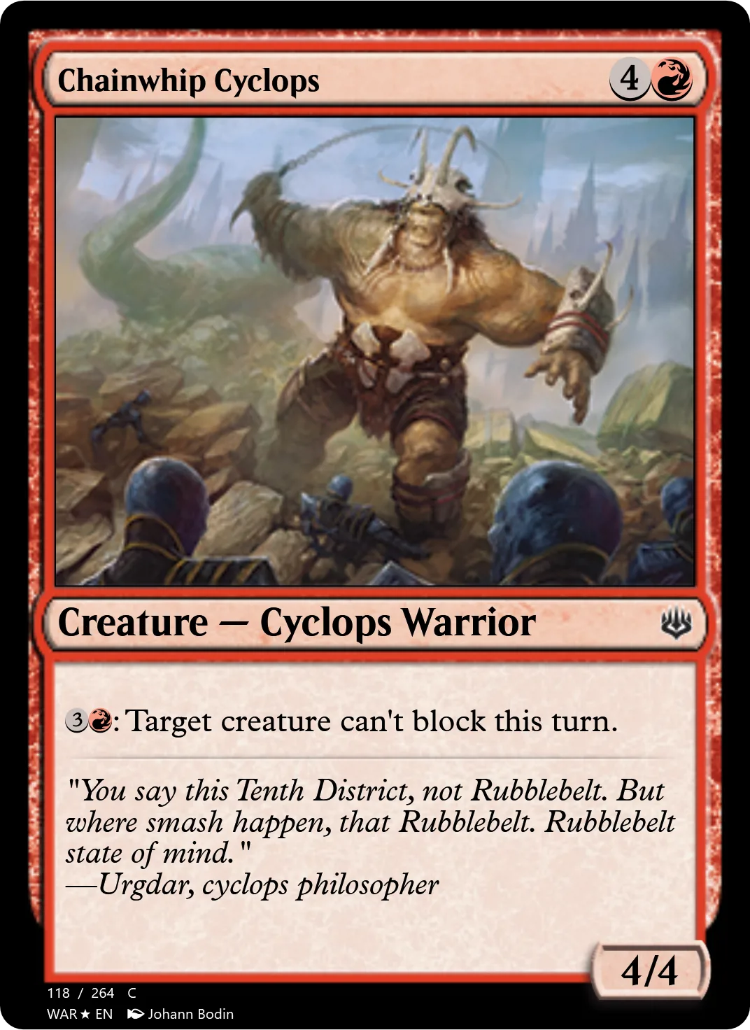 Chainwhip Cyclops