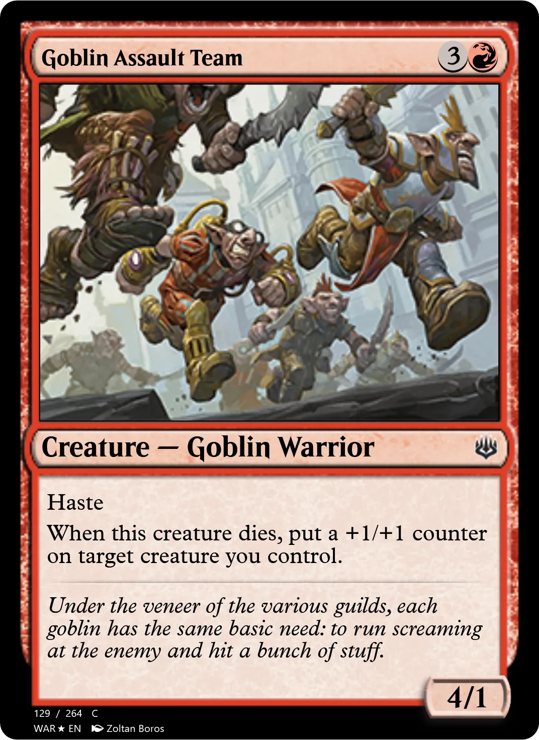 Goblin Assault Team