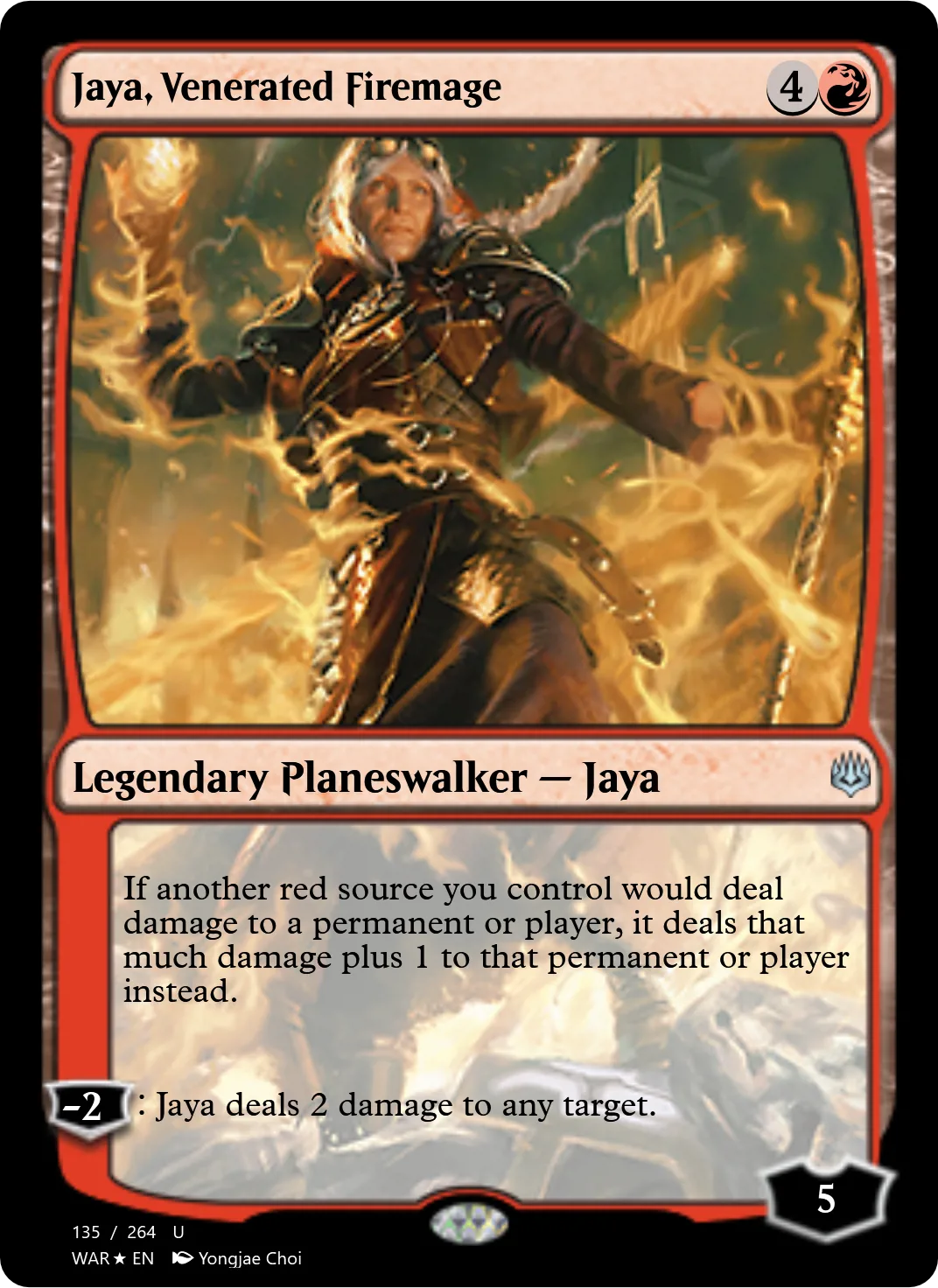 Jaya, Venerated Firemage