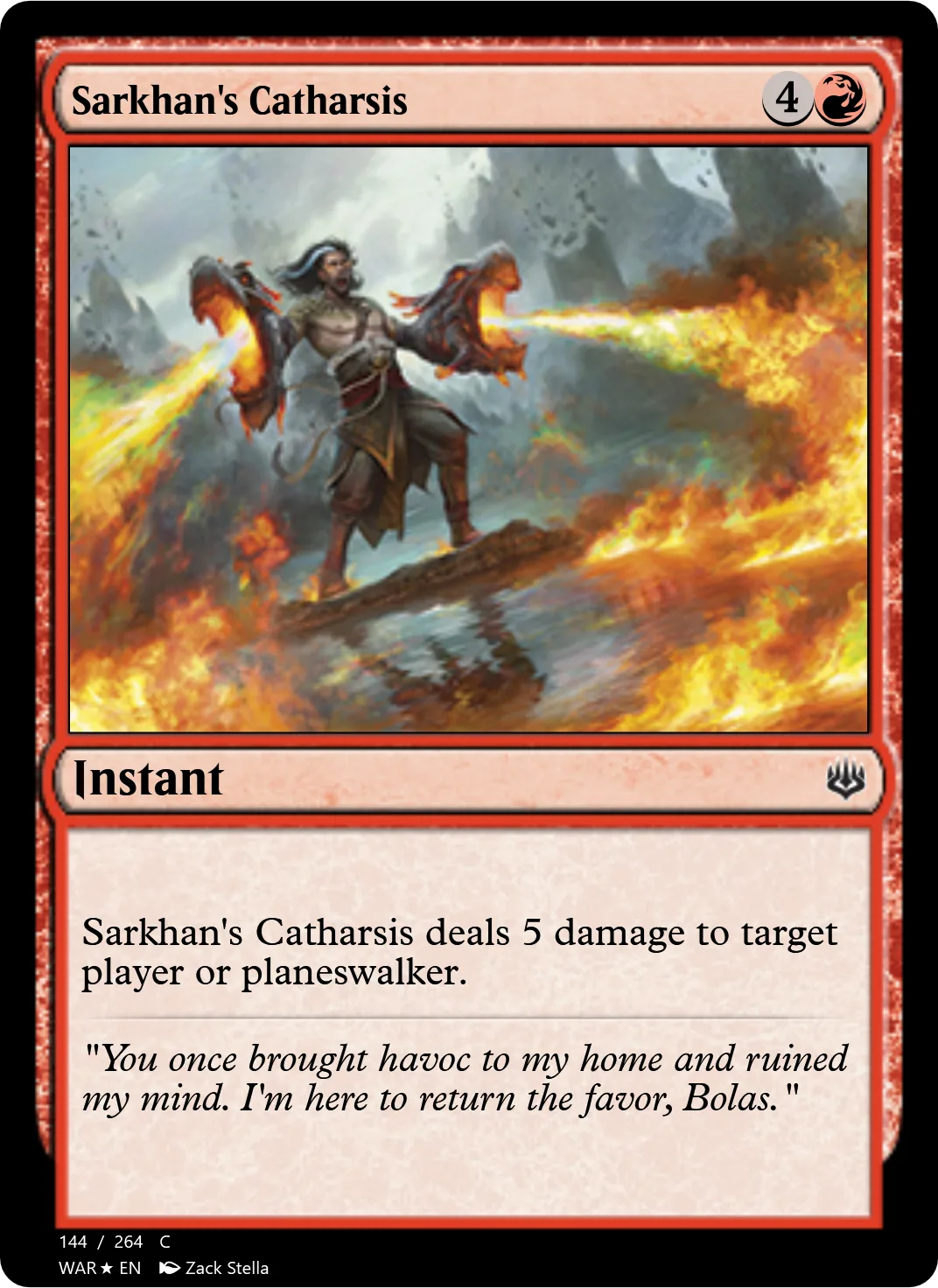 Sarkhan's Catharsis