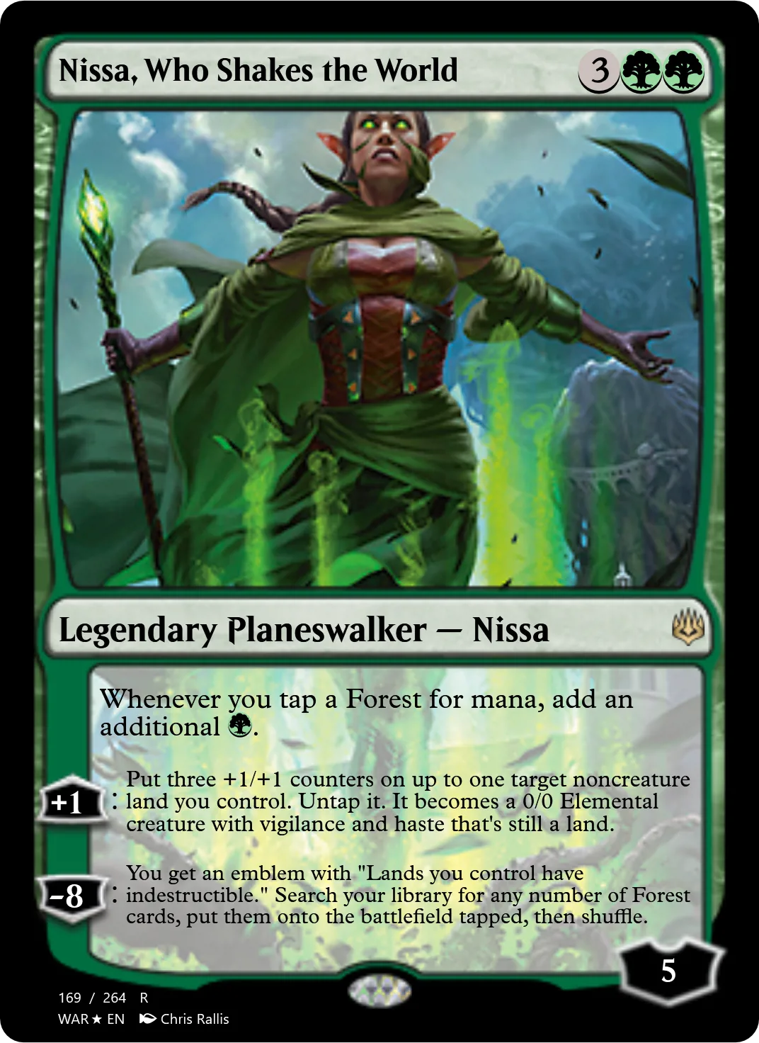 Nissa, Who Shakes the World