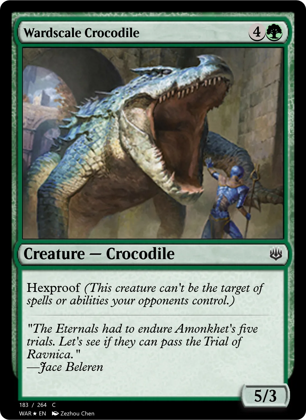Wardscale Crocodile