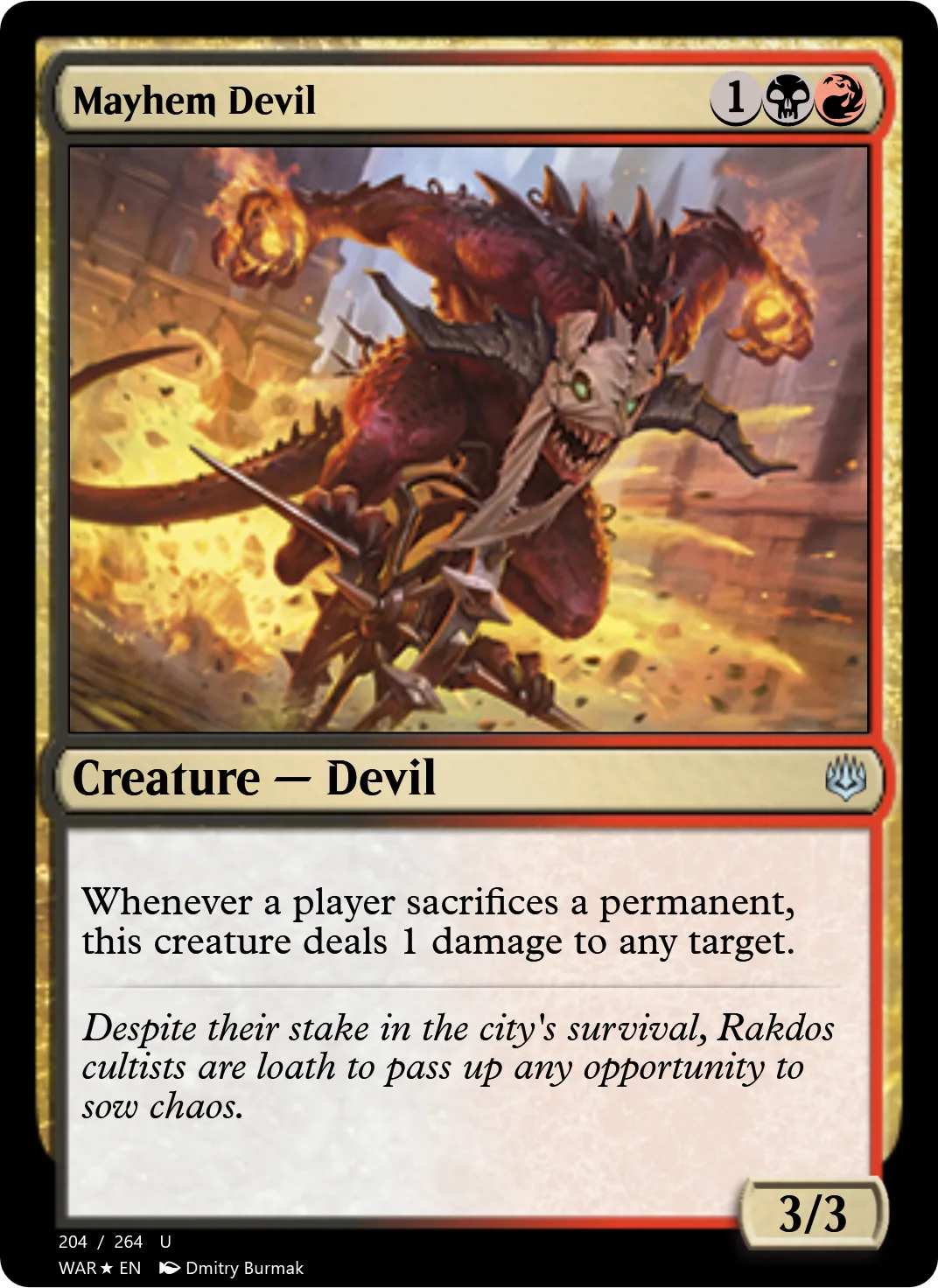 Mayhem Devil