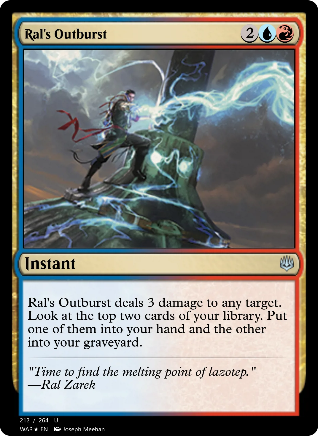 Ral's Outburst